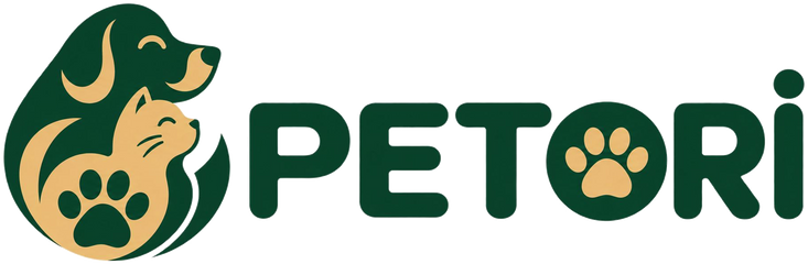 PETORI – Logo mit Hund und Katze